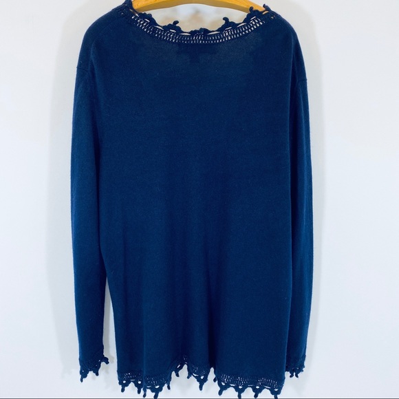 El Daws Cashmere & Silk Cardigan - Picture 2 of 4